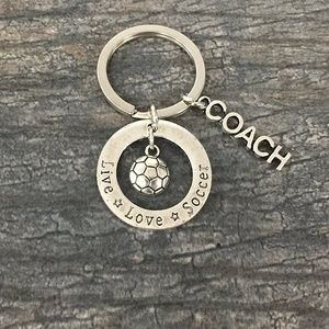Soccer Coach Keychain